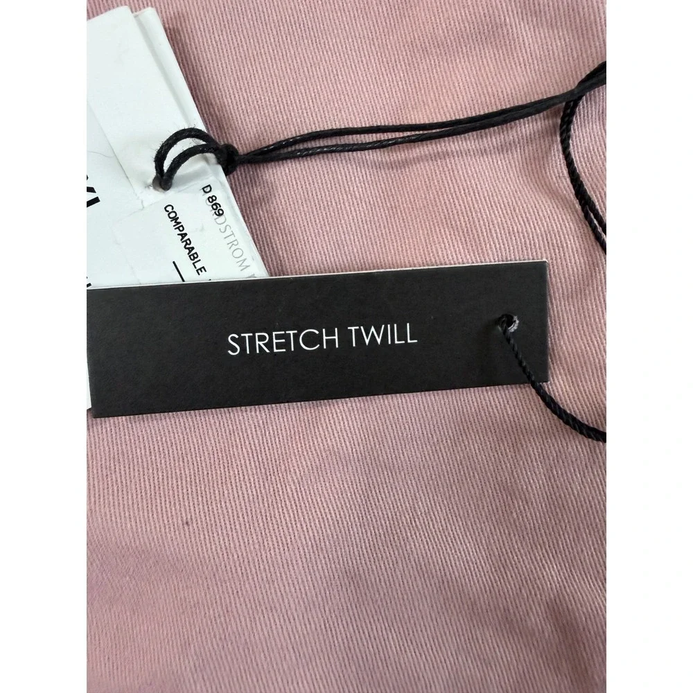 Onia Stretch Twill Pull On‎ Shorts Mens Size XL Baked Clay Pink Performance NEW